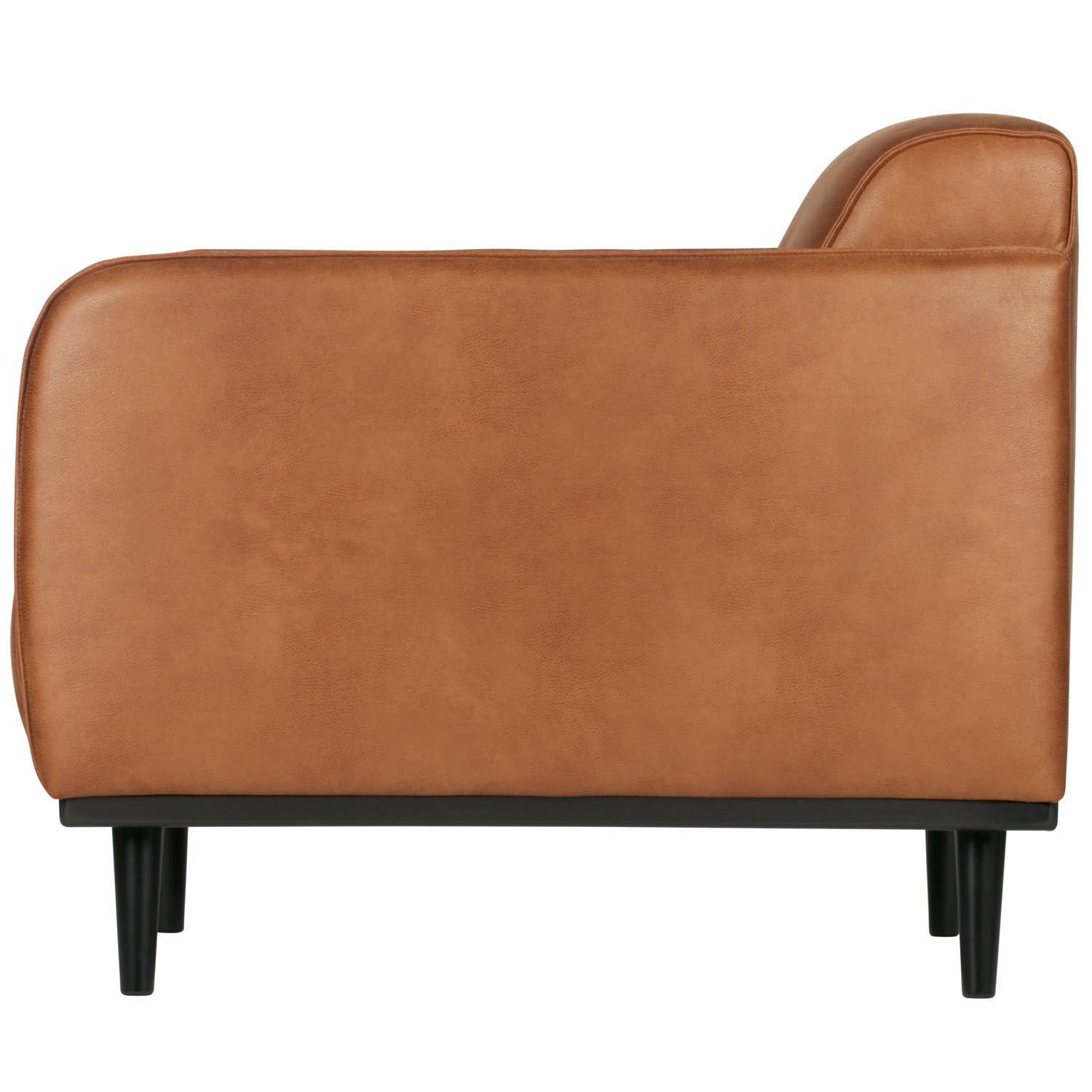 Poltrona in similpelle con braccioli Statement 72x77 cm