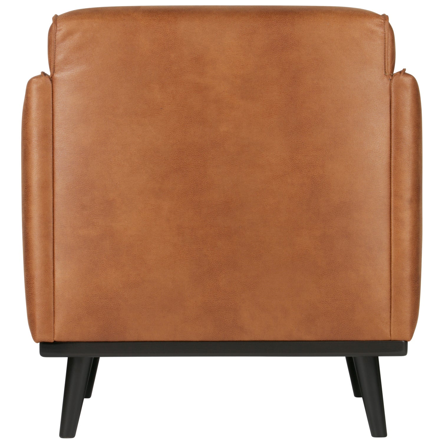 Poltrona in similpelle con braccioli Statement 72x77 cm