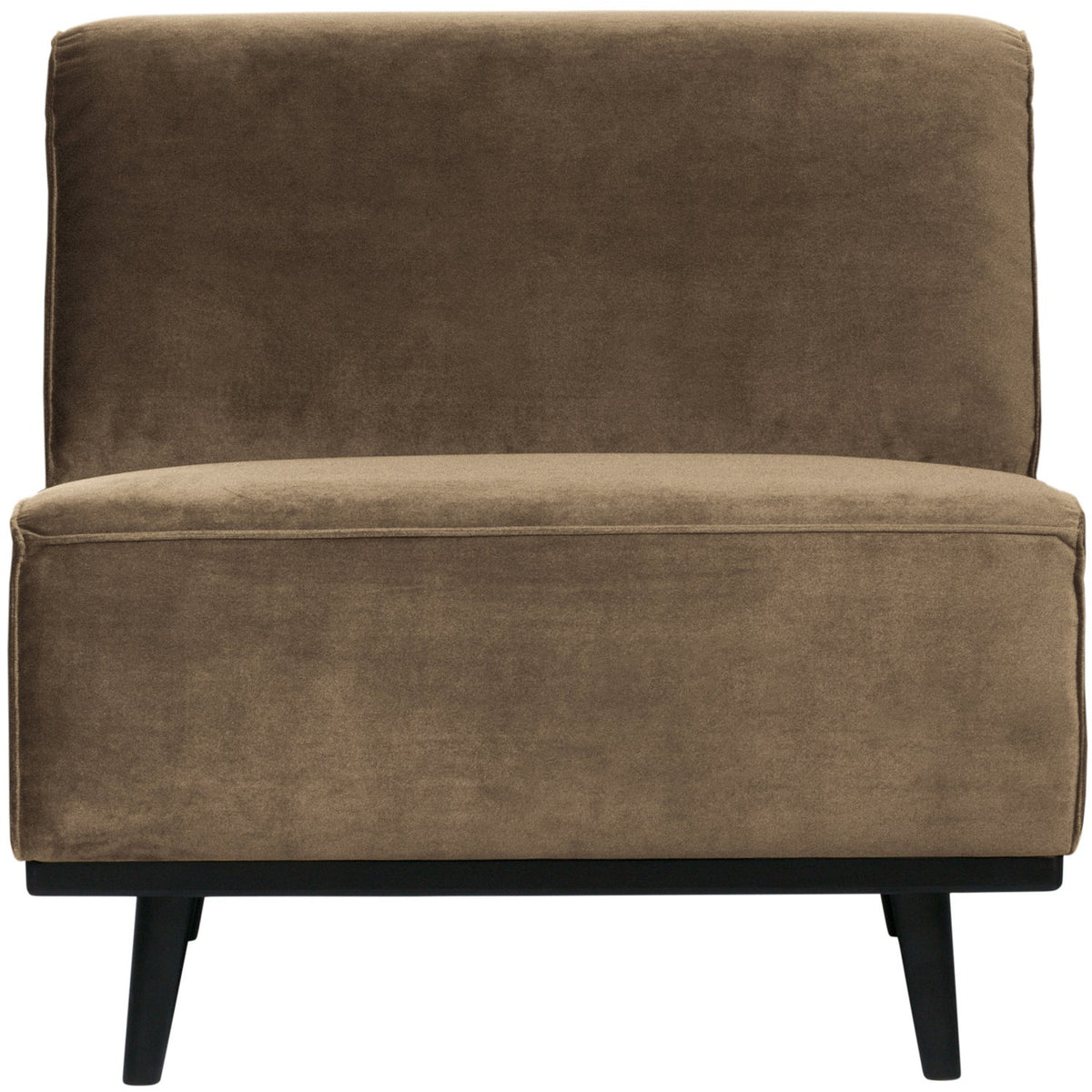 Poltrona in velluto Statement 79x77 cm