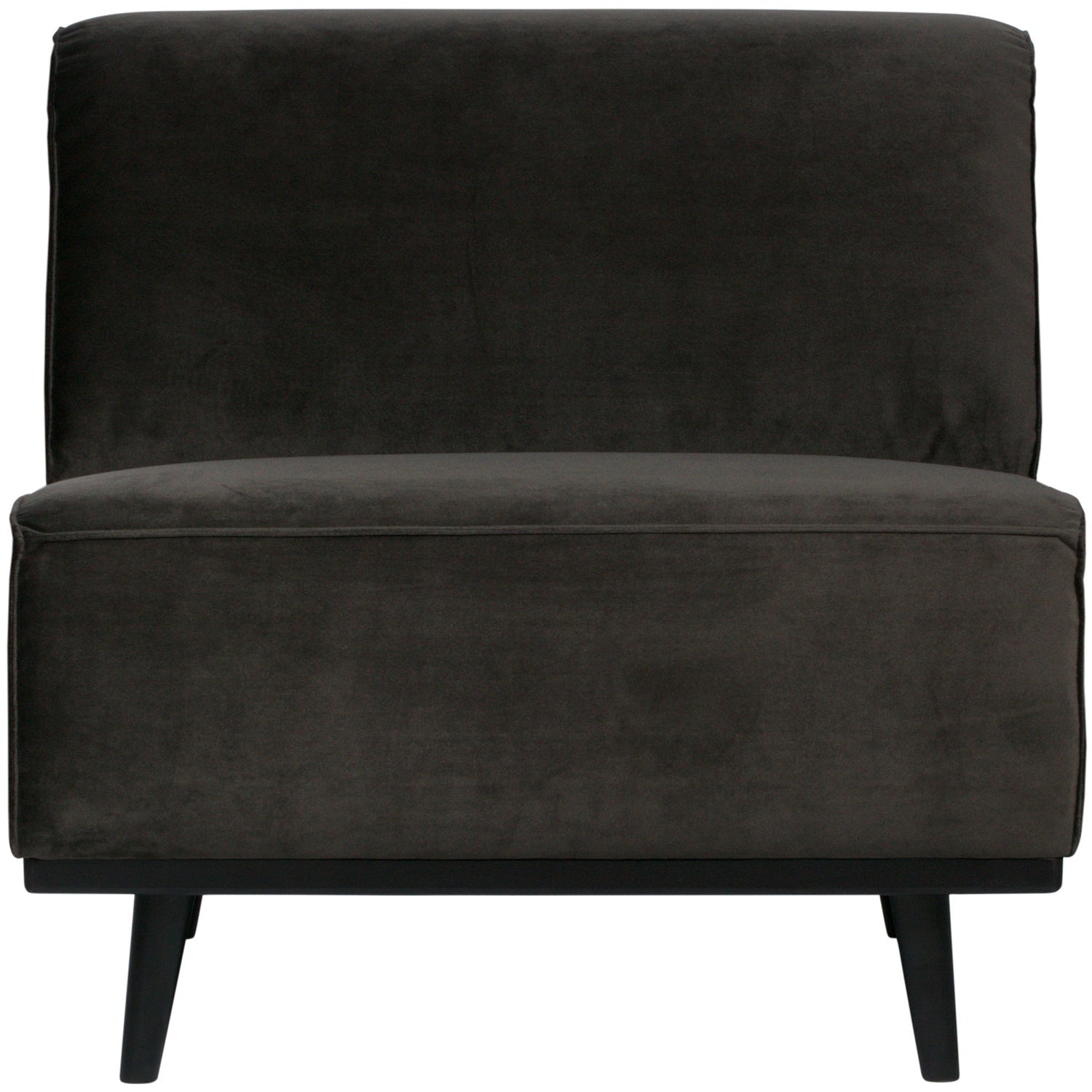 Poltrona in velluto Statement 79x77 cm