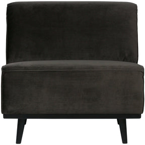Poltrona in velluto Statement 79x77 cm