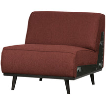 Poltrona in tessuto bouclé Statement 79x77 cm
