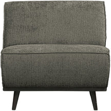 Poltrona in velluto grezzo Statement 79x77 cm