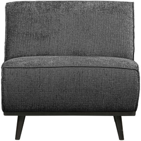 Poltrona in velluto grezzo Statement 79x77 cm