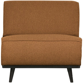 Poltrona in tessuto bouclé Statement 79x77 cm