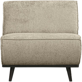 Poltrona in velluto grezzo Statement 79x77 cm
