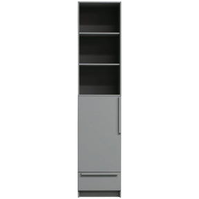 Armadio grigio cemento Pure 215x48 cm