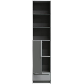 Armadio grigio cemento Pure 215x48 cm