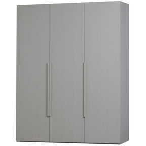 Cappottiera 3 ante 3 cassetti in legno Rens 210x165 cm