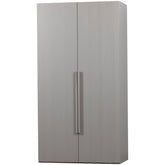 Cappottiera 2 ante 2 cassetti in legno Rens 210x110 cm