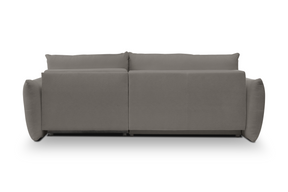 Divano letto angolare in tessuto cinigliato Dublino 257x111/177 cm