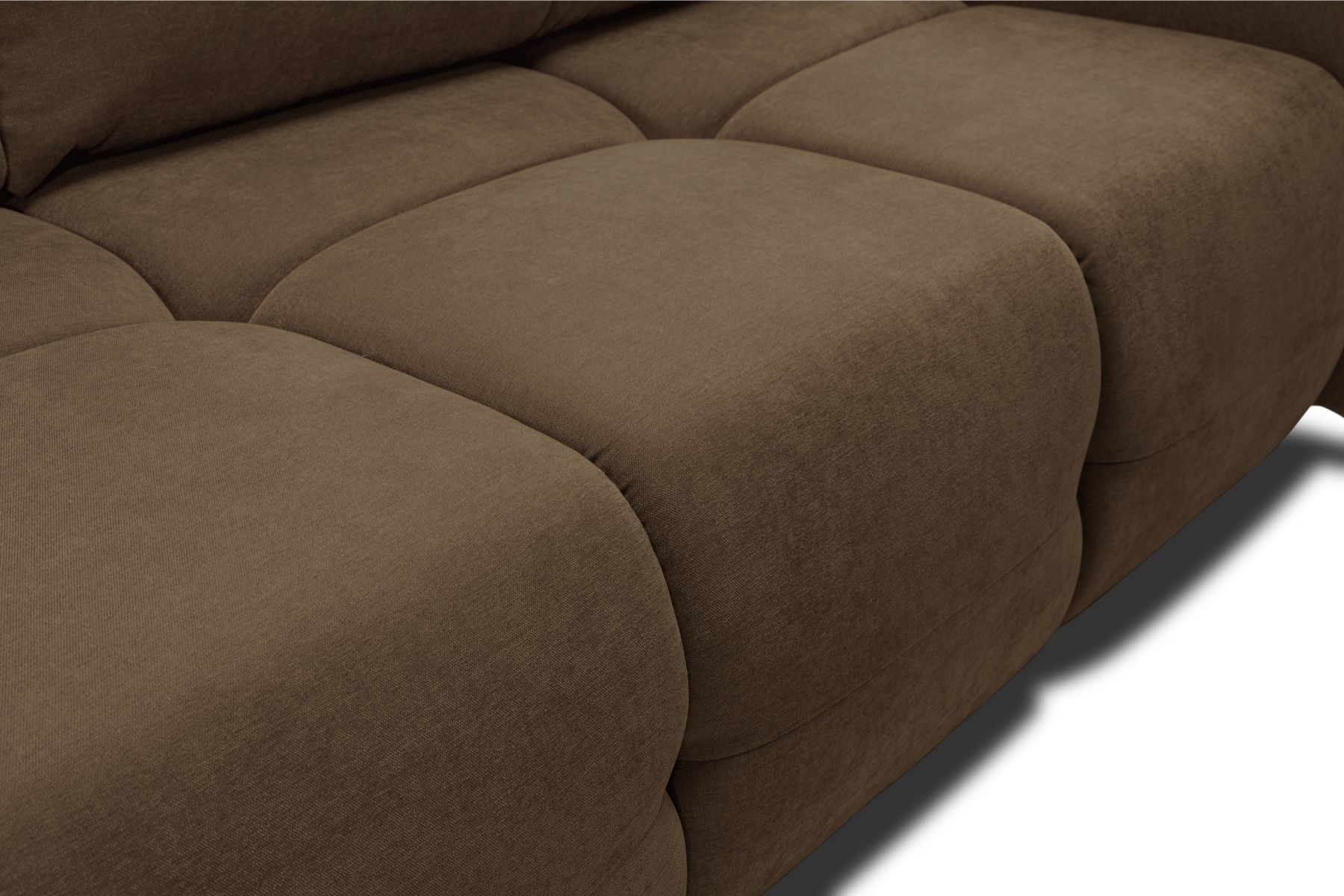 Divano letto in tessuto cinigliato Lisbona 245x110/144 cm