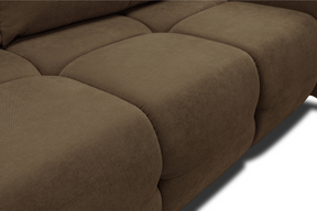 Divano letto in tessuto cinigliato Lisbona 245x110/144 cm
