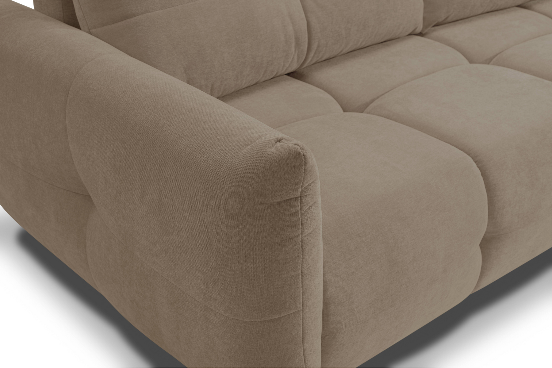 Divano letto in tessuto cinigliato Lisbona 245x110/144 cm