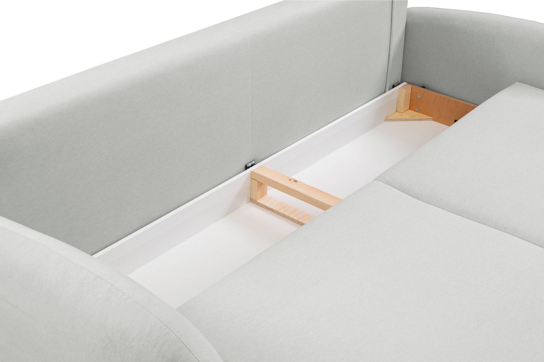 Divano letto in tessuto cinigliato Praga 232x109 cm
