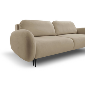 Divano letto in tessuto cinigliato Praga 232x109 cm