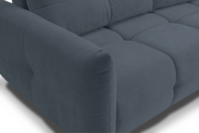 Divano letto in tessuto cinigliato Lisbona 245x110/144 cm