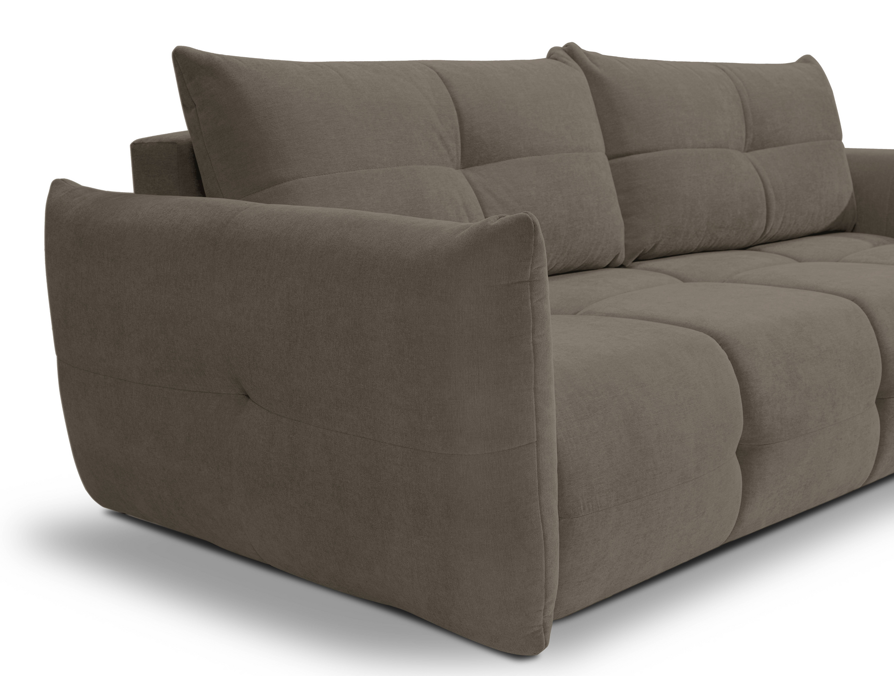 Divano letto in tessuto cinigliato Lisbona 245x110/144 cm