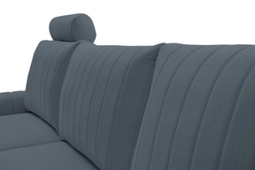 Divano letto angolare in tessuto cinigliato Firenze 251x164 cm