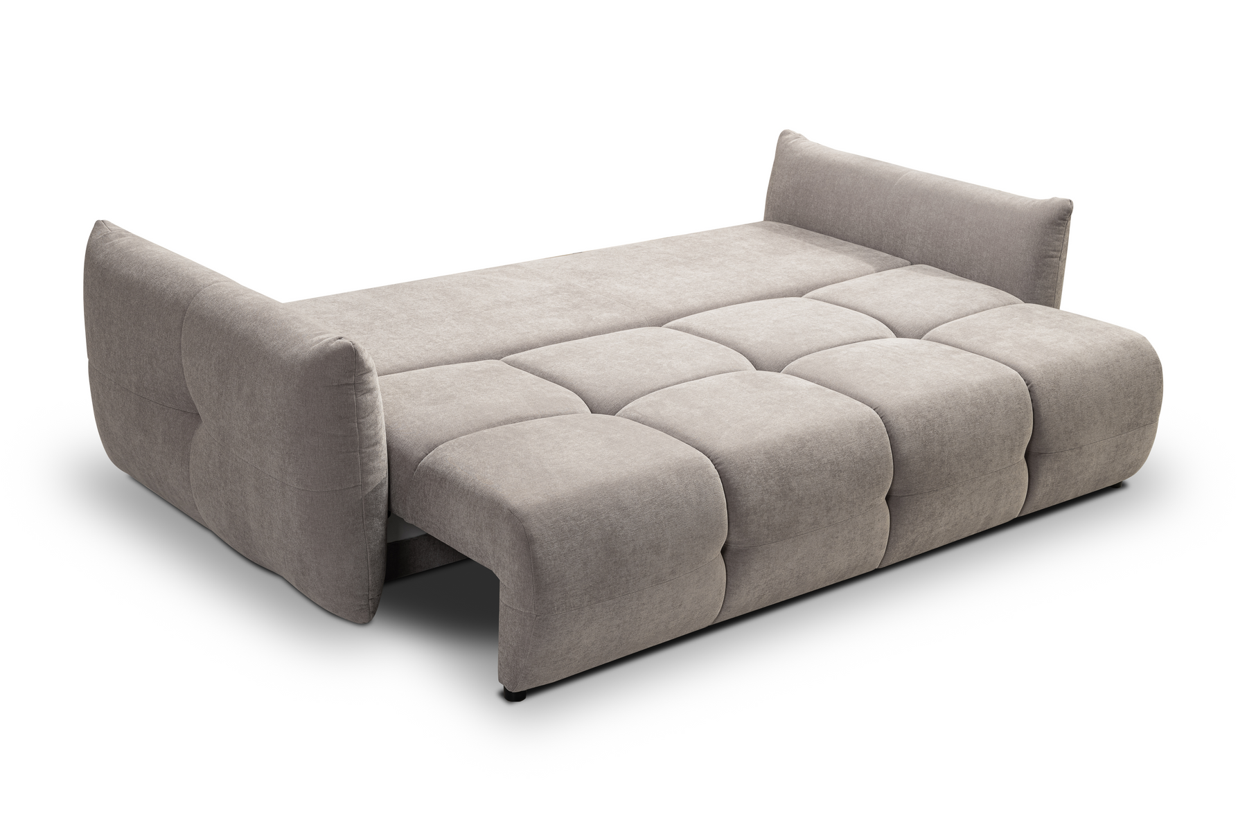 Divano letto in tessuto cinigliato Lisbona 245x110/144 cm