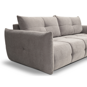 Divano letto in tessuto cinigliato Lisbona 245x110/144 cm