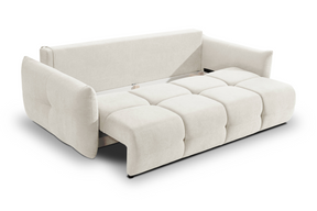 Divano letto in tessuto cinigliato Lisbona 245x110/144 cm
