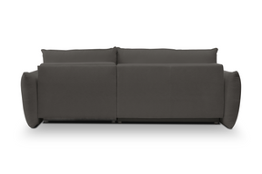 Divano letto angolare in tessuto cinigliato Dublino 257x111/177 cm