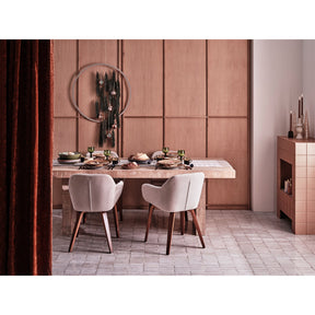 Set di 2 sedie in tessuto Duet 58x80 cm