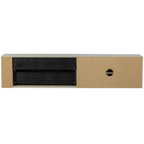 Mobile TV  2 ante 2 cassetti in legno di pino Settle Down 45x200 cm