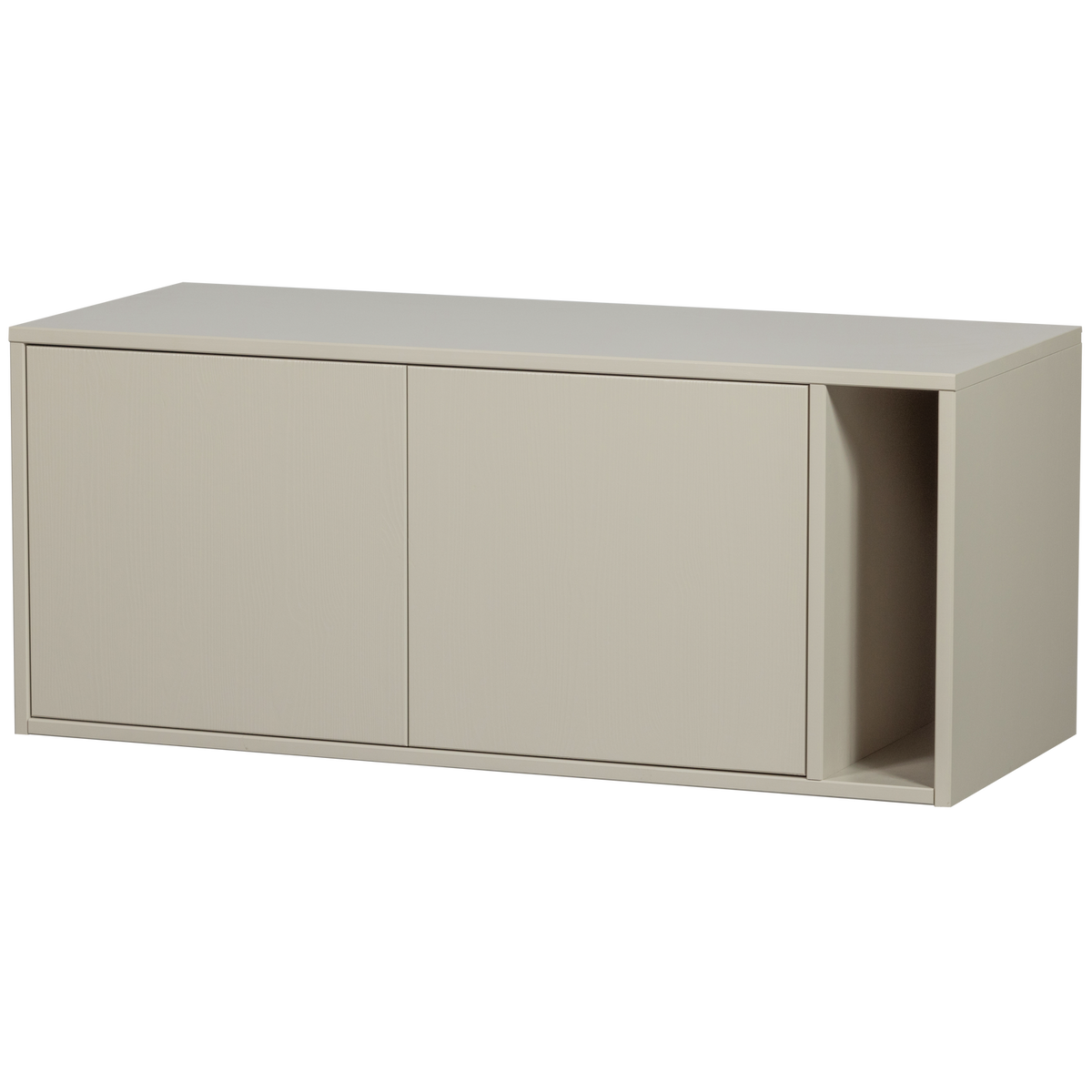 Mobile TV 2 ante in legno di pino Settle Down 45x108 cm