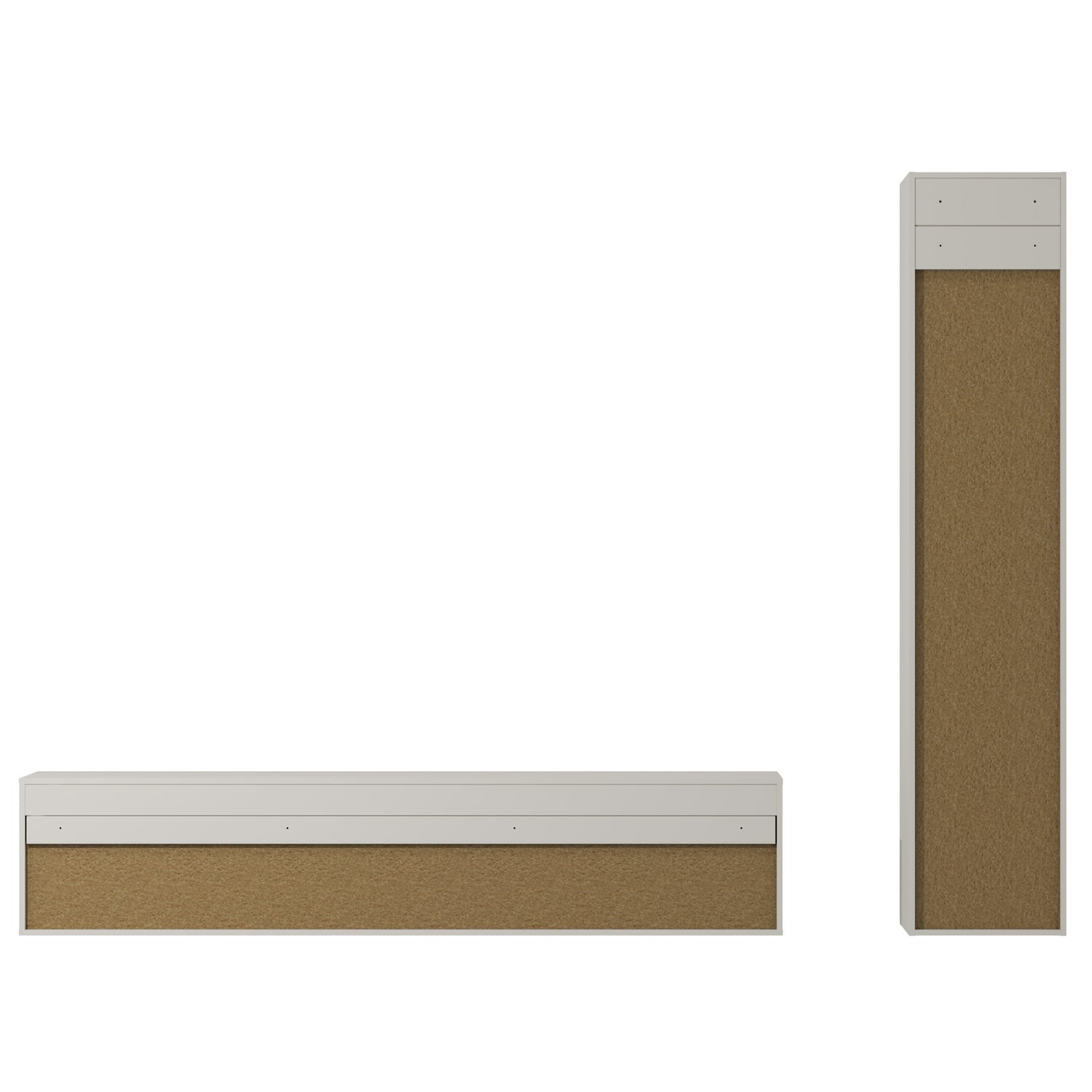 Panca multifunzionale in legno di pino Letterbank 194x40 cm