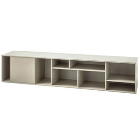 Panca multifunzionale in legno di pino Letterbank 194x40 cm