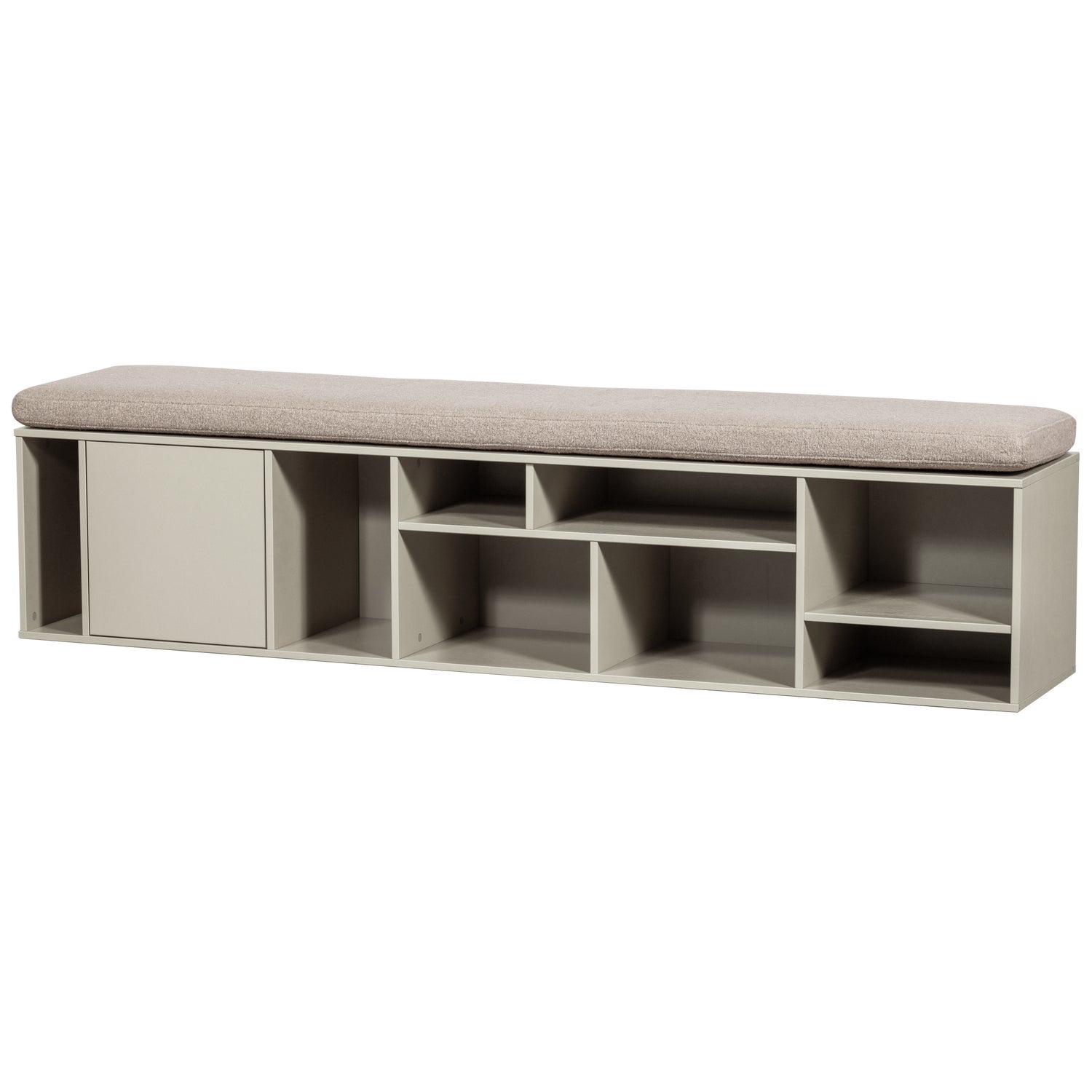 Panca multifunzionale in legno di pino Letterbank 194x40 cm