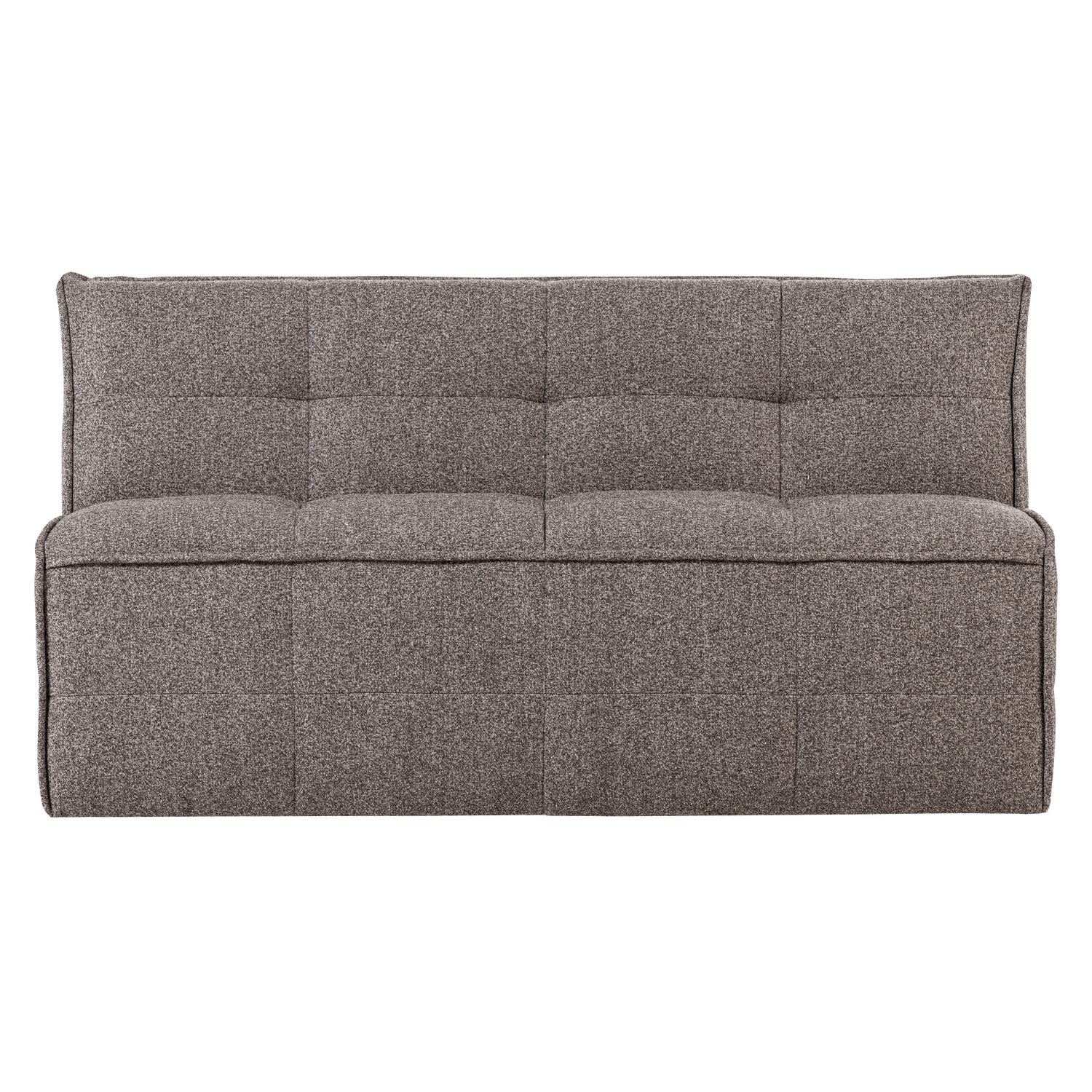 Panca in tessuto bouclé Nuvia 164x86 cm