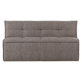 Panca in tessuto bouclé Nuvia 164x86 cm