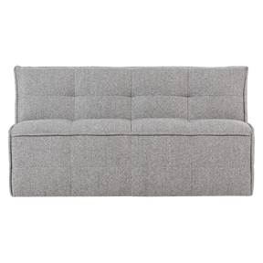 Panca in tessuto bouclé Nuvia 164x86 cm