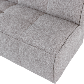 Panca in tessuto bouclé Nuvia 164x86 cm