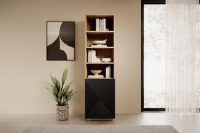 Libreria 1 anta Asha 50x180 cm