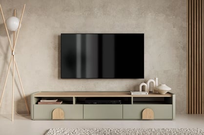 Mobile TV 1 anta 2 cassetti Amilio 200 cm