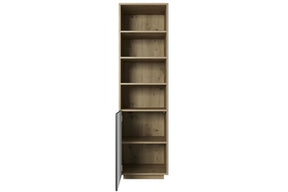 Libreria 1 anta Asha 50x180 cm