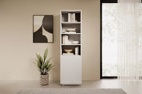 Libreria 1 anta Asha 50x180 cm