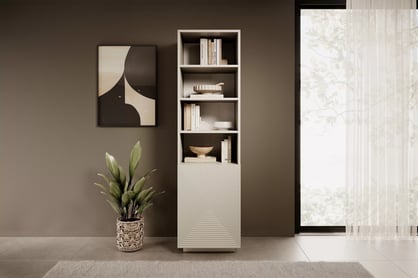 Libreria 1 anta Asha 50x180 cm