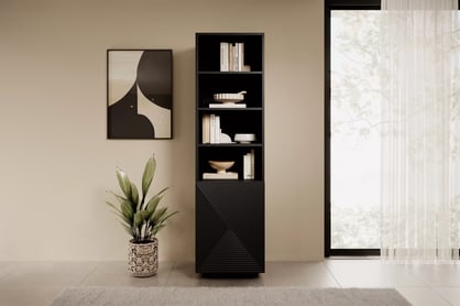 Libreria 1 anta Asha 50x180 cm