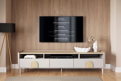 Mobile TV 1 anta 2 cassetti Amilio 200 cm