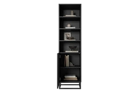 Libreria 1 anta con piede in metallo Asha 50x190 cm