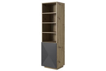 Libreria 1 anta Asha 50x180 cm