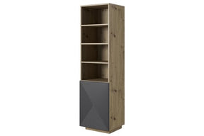 Libreria 1 anta Asha 50x180 cm