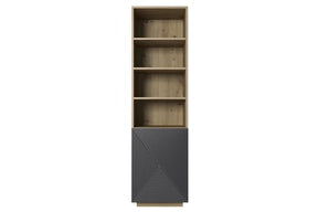 Libreria 1 anta Asha 50x180 cm