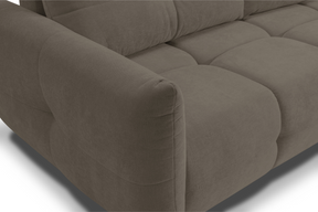 Divano letto in tessuto cinigliato Lisbona 245x110/144 cm