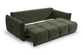 Divano letto in tessuto cinigliato Lisbona 245x110/144 cm